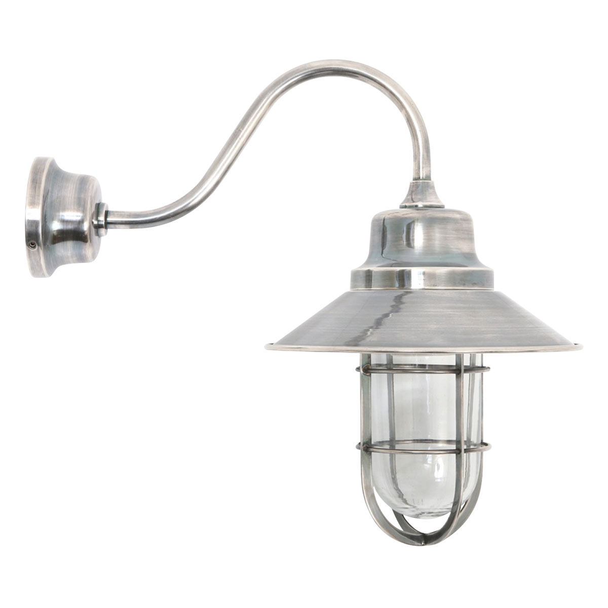 Nostaluce Vermont Vintage Stallamp antiek zilver Nostaluce Vermont Vintage Stallamp antiek zilver