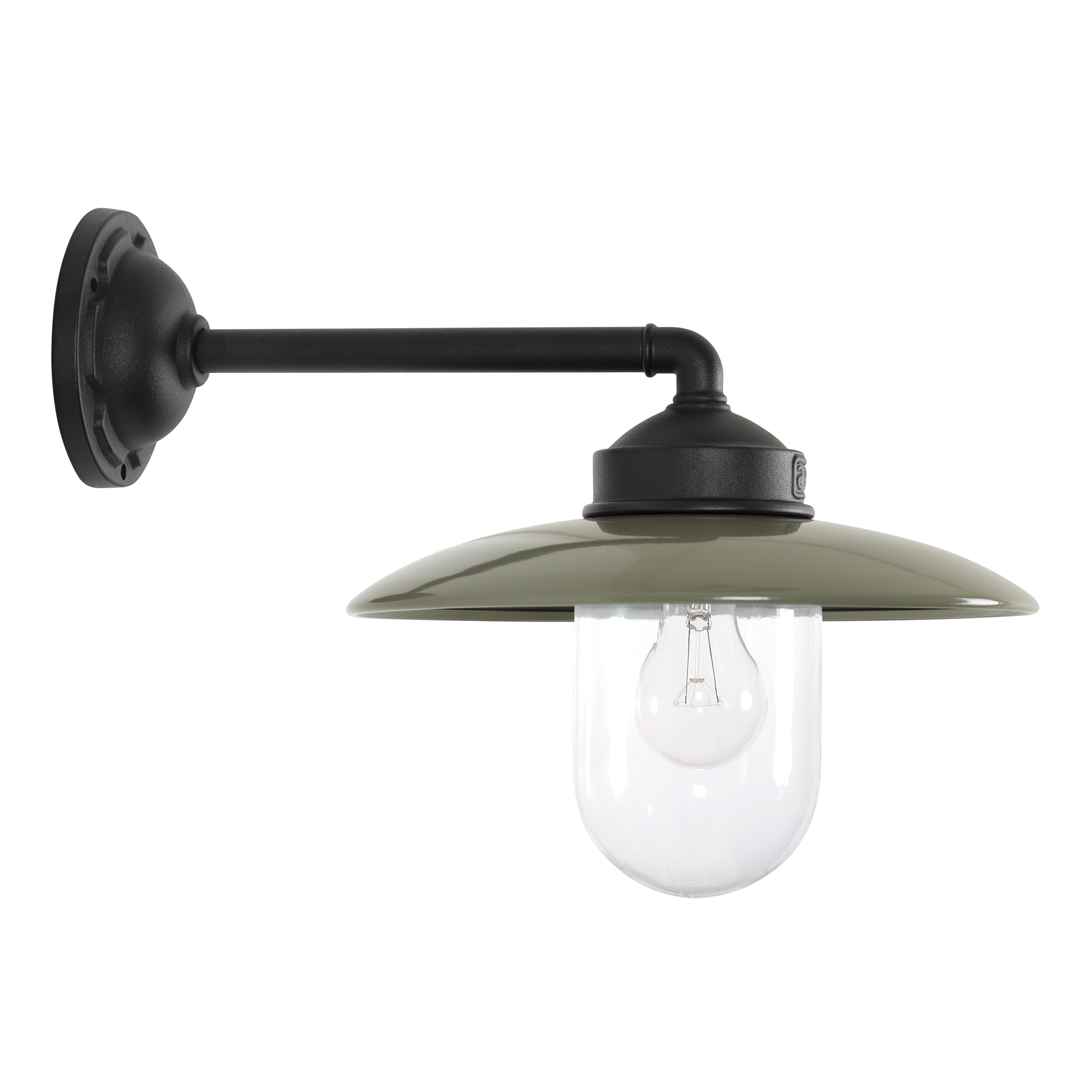 Stallamp Palazzo Zwart Taupe