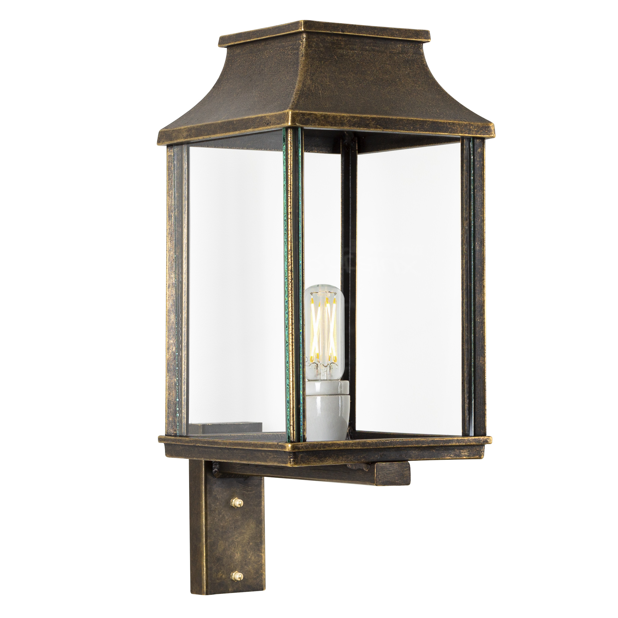 Wandlamp Goteborg L brons
