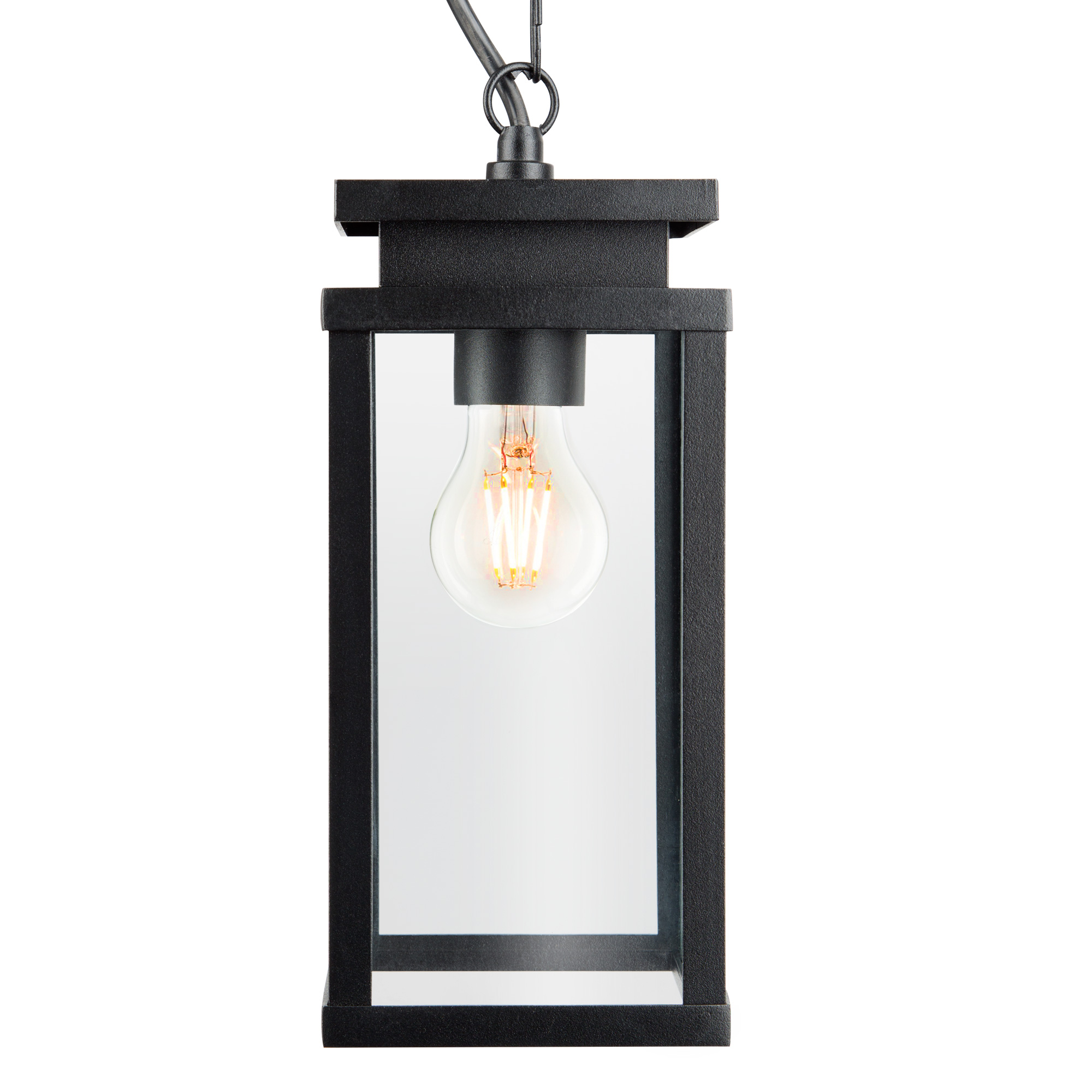 Buiten Hanglamp Zwart Jersey Aan Ketting Buiten Hanglamp Zwart Jersey Aan Ketting