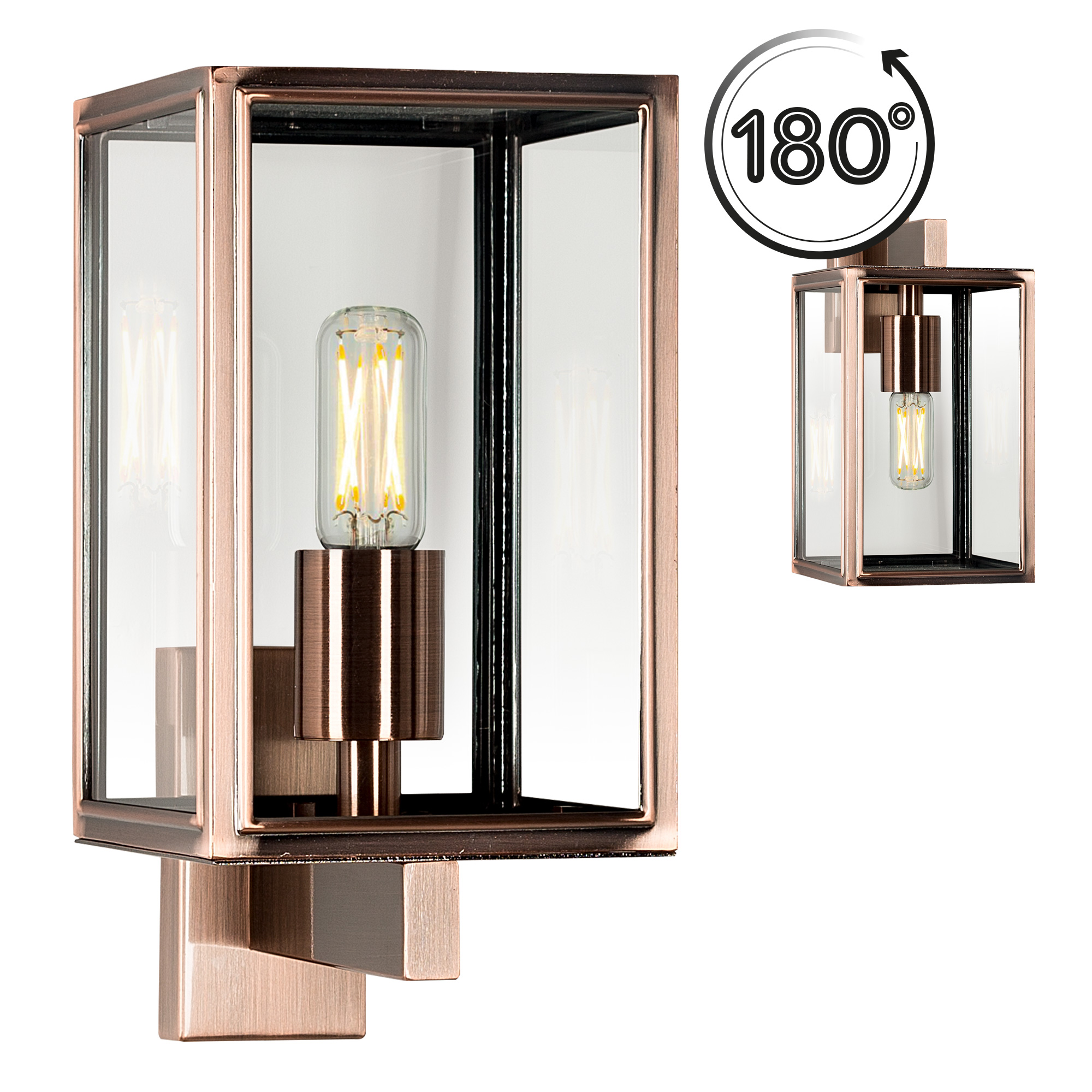 Buitenlamp Soho Copper Look Buitenlamp Soho Copper Look