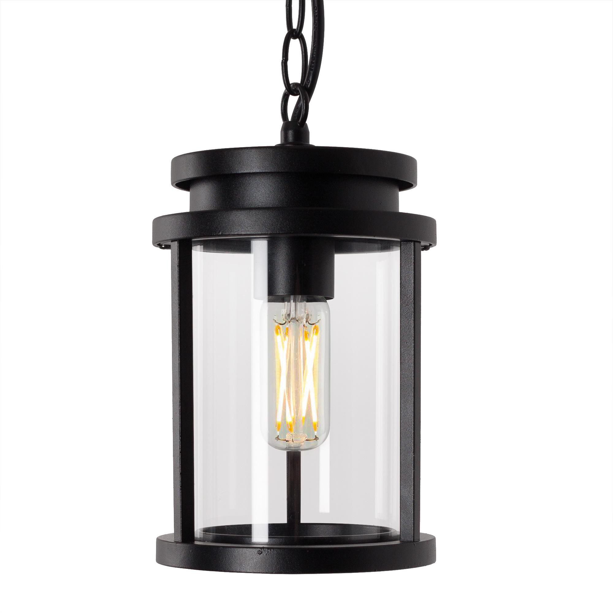 Hanglamp Zwart Sydney Aan Ketting Hanglamp Zwart Sydney Aan Ketting