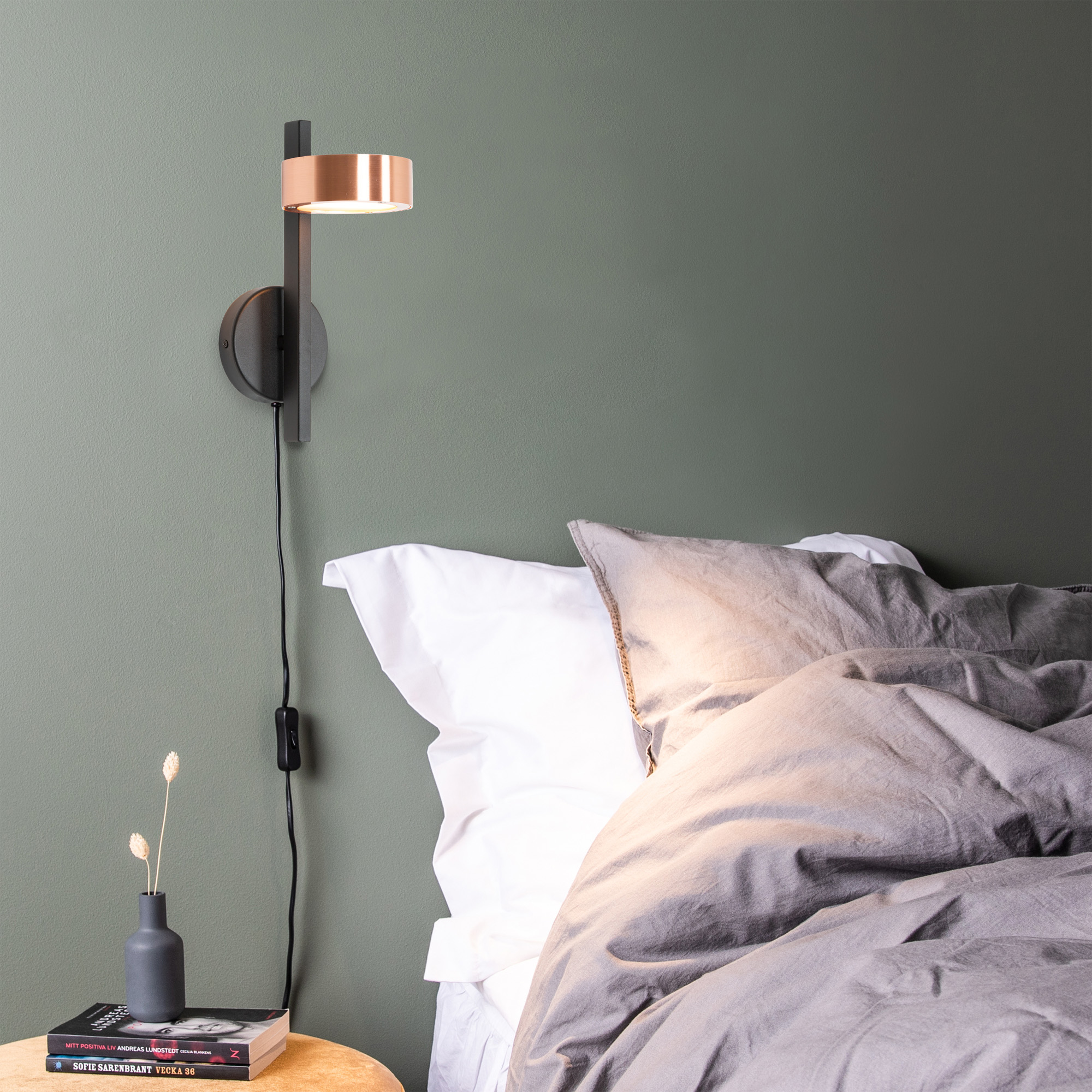 Slaapkamer wandlamp LED Orion koper Slaapkamer wandlamp LED Orion koper