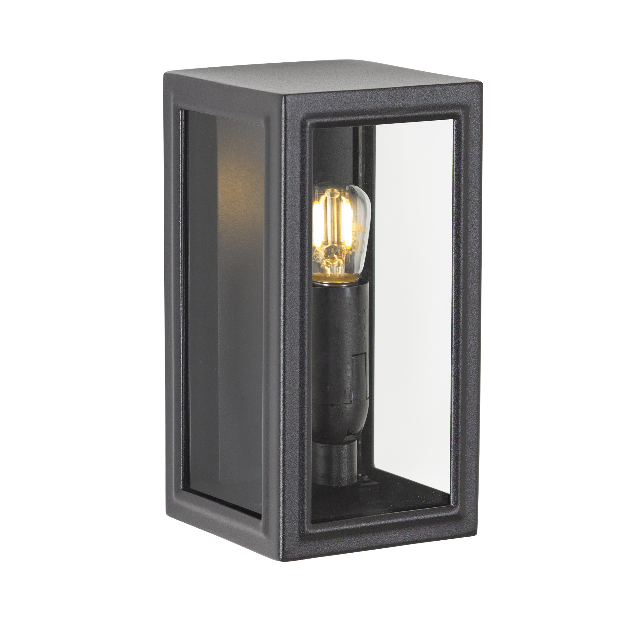 Industri?le Buitenlamp zwart 16 cm IP44 - Spark XS Industri?le Buitenlamp zwart 16 cm IP44 - Spark XS
