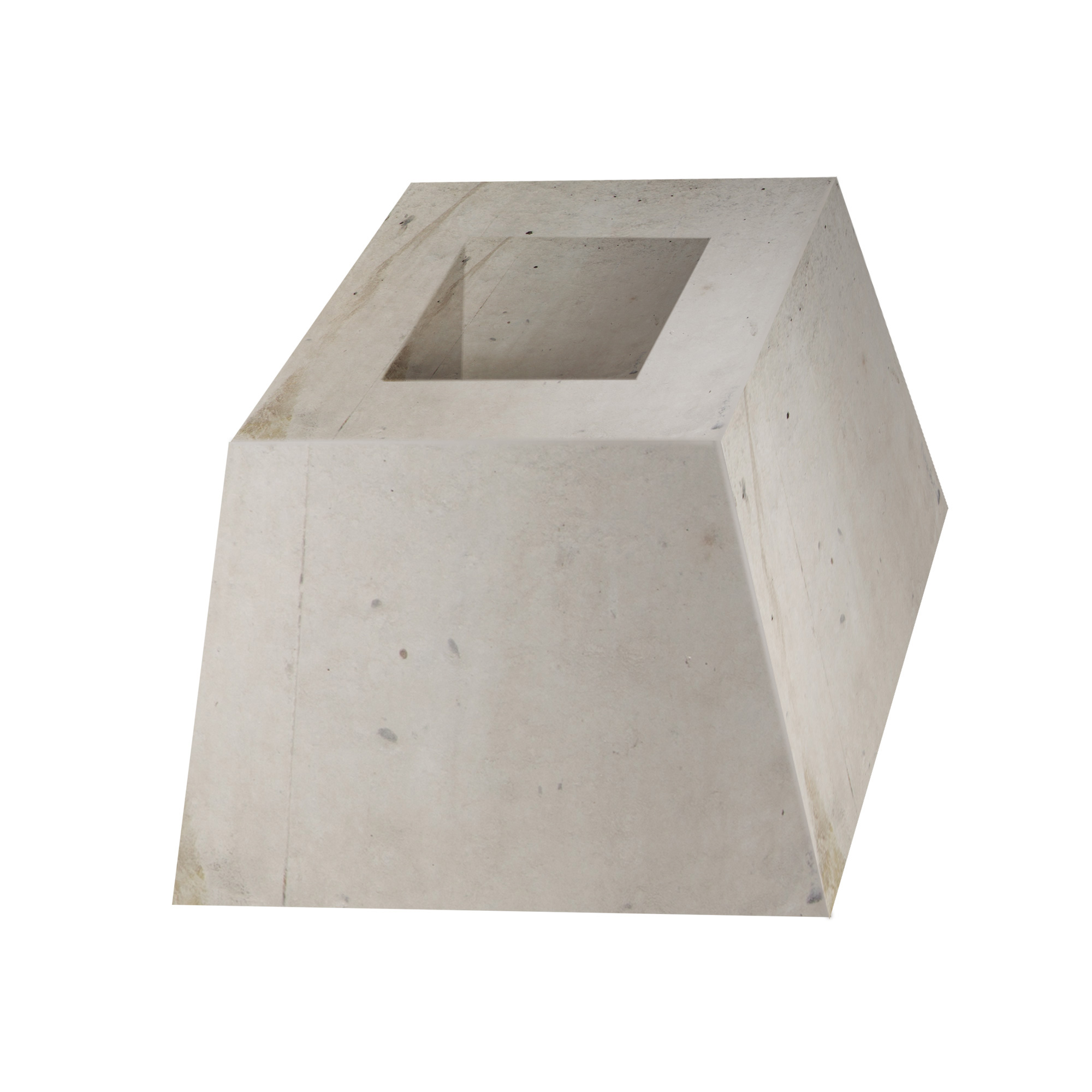 Betonblok vierkant Betonblok vierkant
