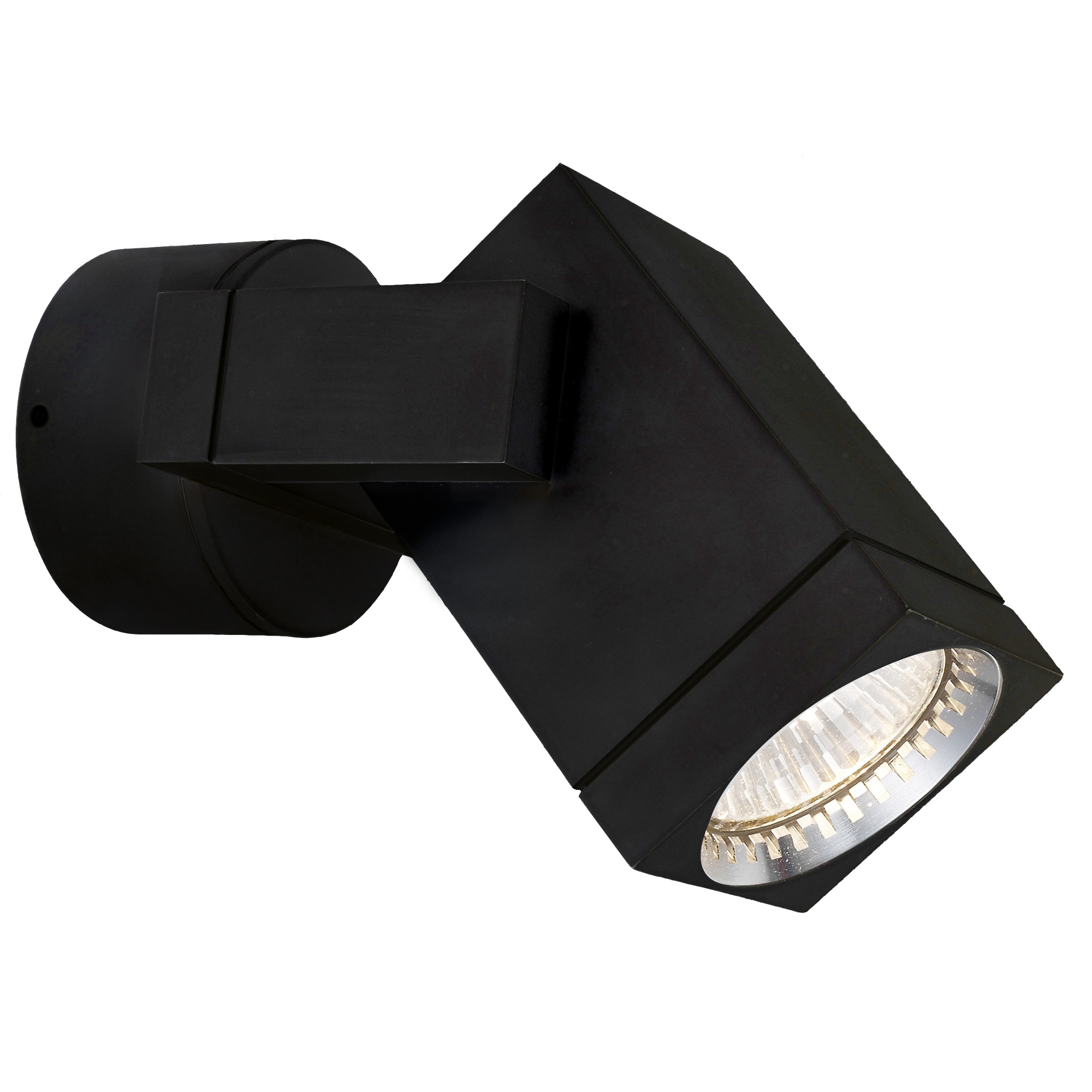 LED Muurspot Cubic Zwart buitenverlichting