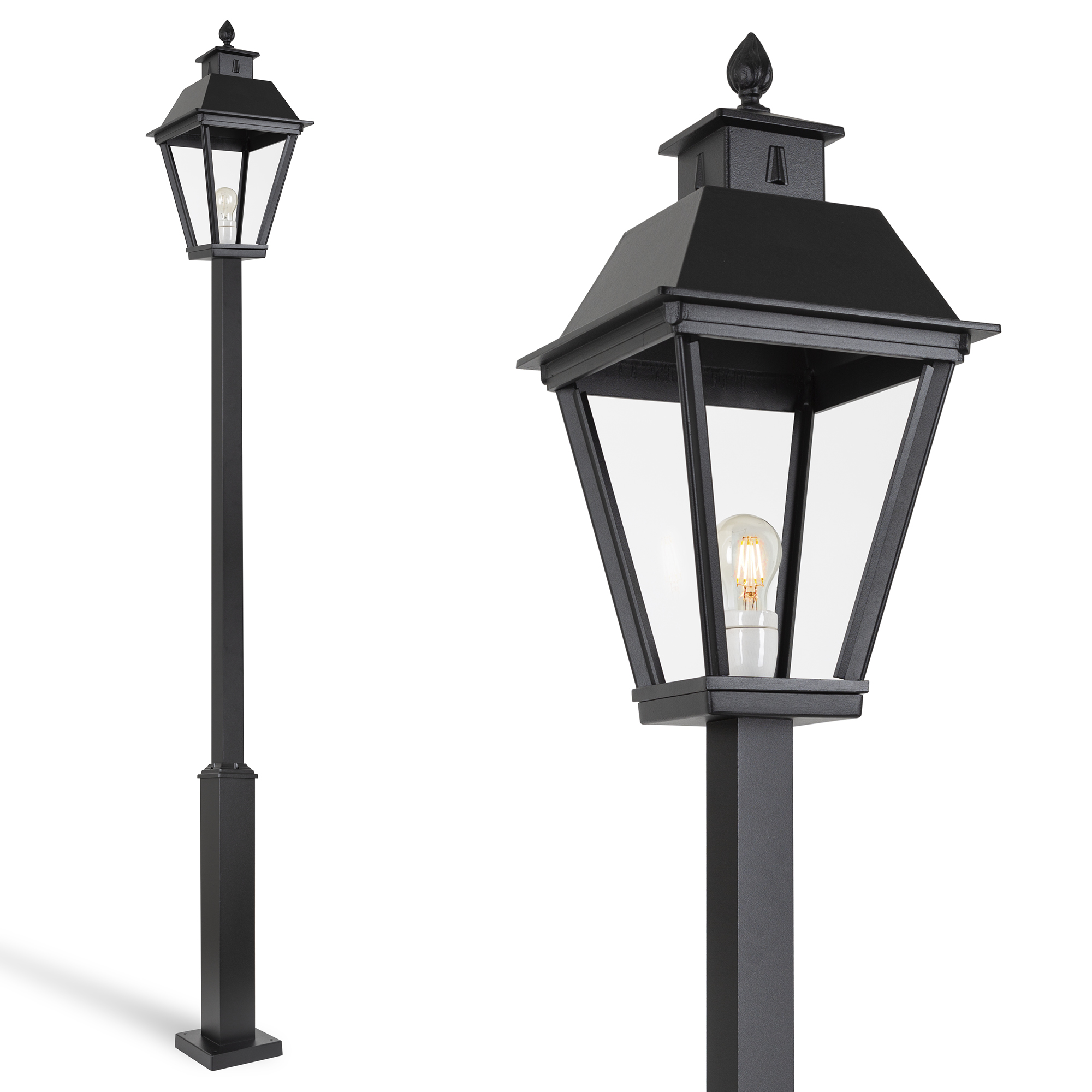 Buitenlamp The Royal Square XL lantaarnpaal Buitenlamp The Royal Square XL lantaarnpaal