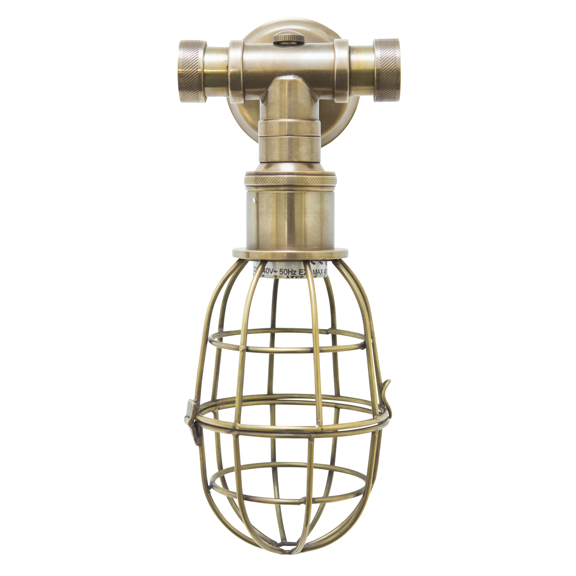Sandford wandlamp messing Sandford wandlamp messing
