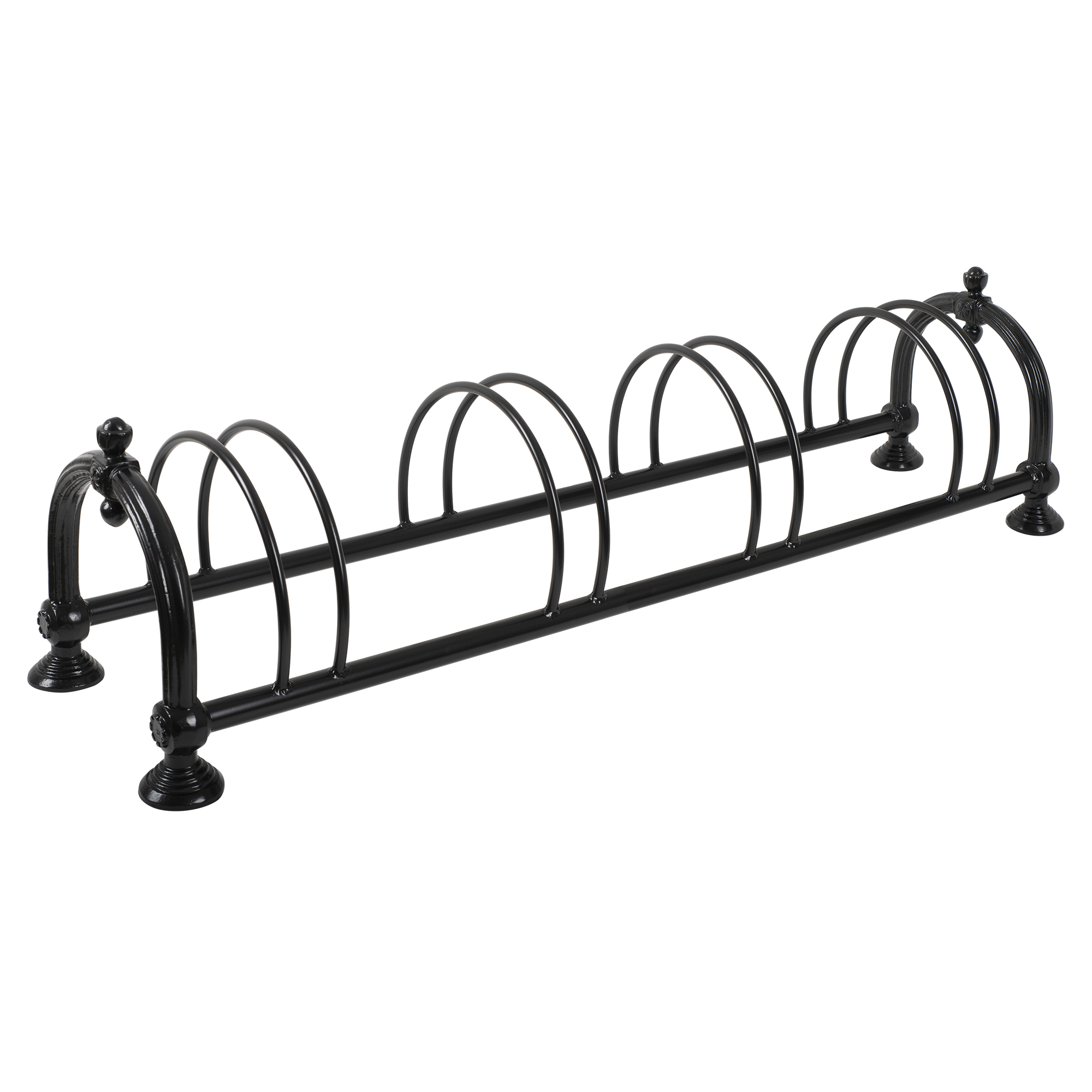 Fietsenrek Aluminium Amsterdam voor 4 fietsen Fietsenrek Aluminium Amsterdam voor 4 fietsen