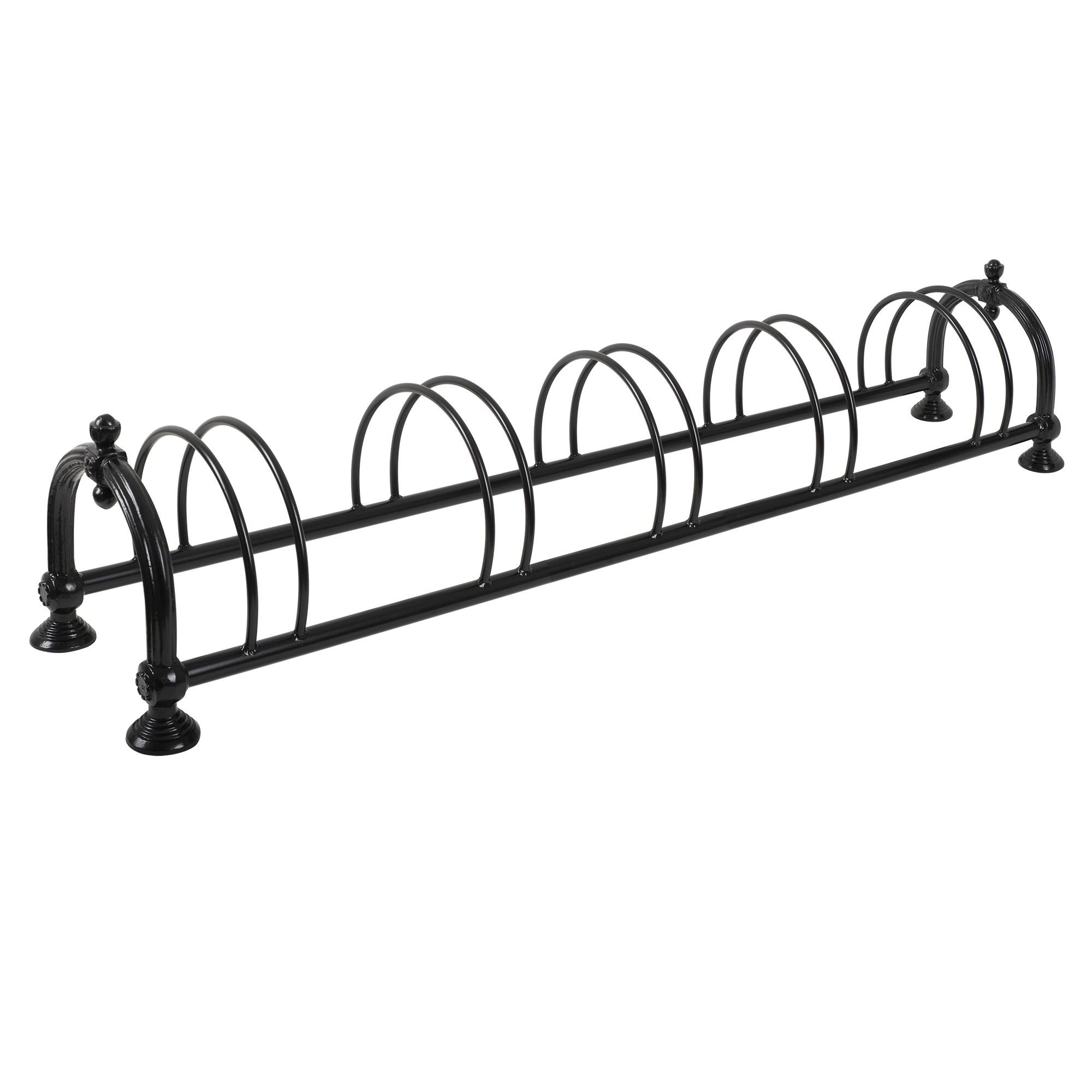 Fietsenrek Aluminium Amsterdam voor 5 fietsen Fietsenrek Aluminium Amsterdam voor 5 fietsen